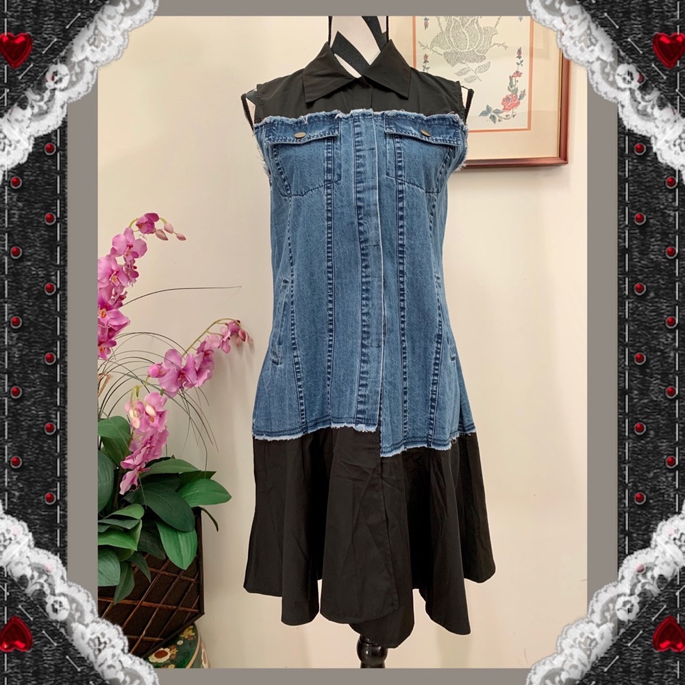 Have Rice Mix & Match Denim Dress
